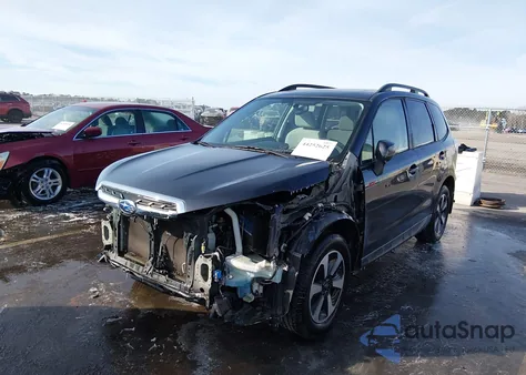2017 Subaru Forester 2.5I Premium from USA, damaged, VIN JF2SJAEC8HH405794
